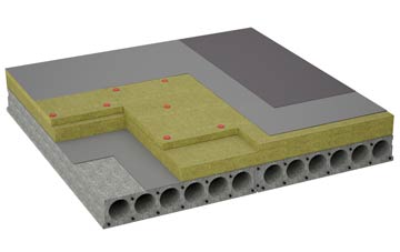 considerations of Blenkinsopp Hall flat roofing insulation